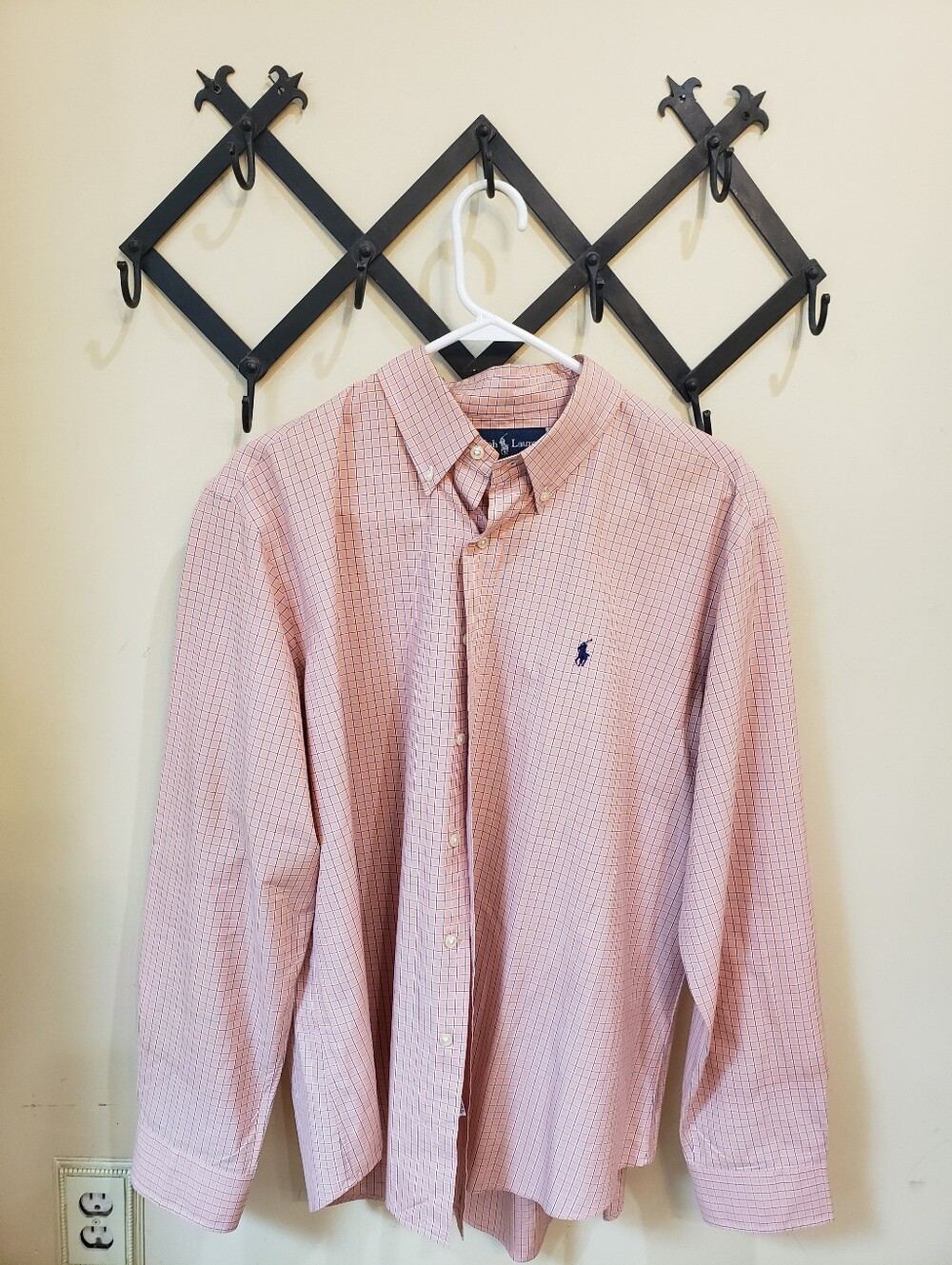 Ralph Lauren Pink Button-Down Dress Shirt